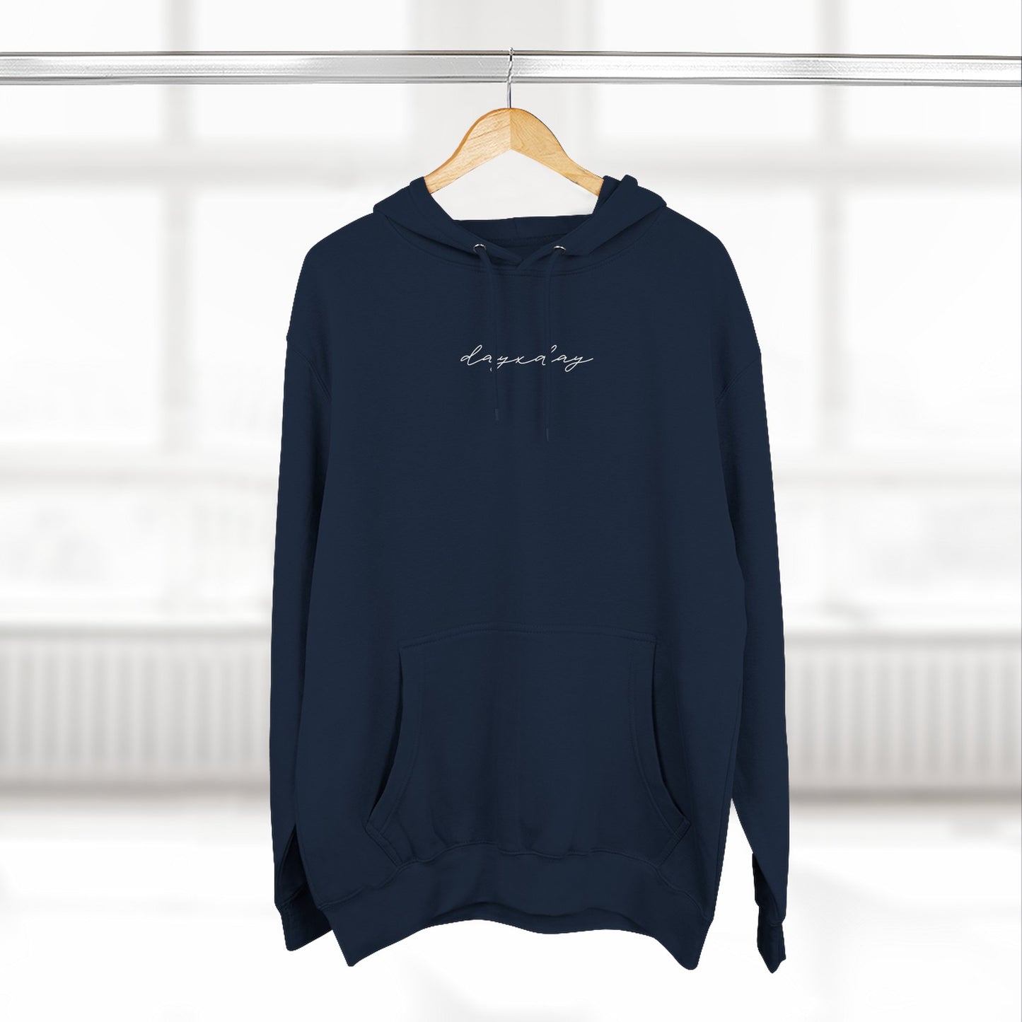 DayxDay Cursive Dark Hoodie