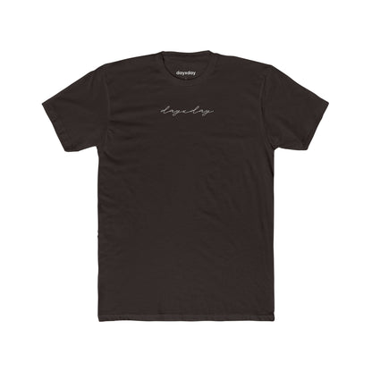 DayxDay Cursive Dark Tee