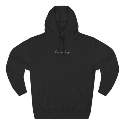 DayxDay Cursive Dark Hoodie
