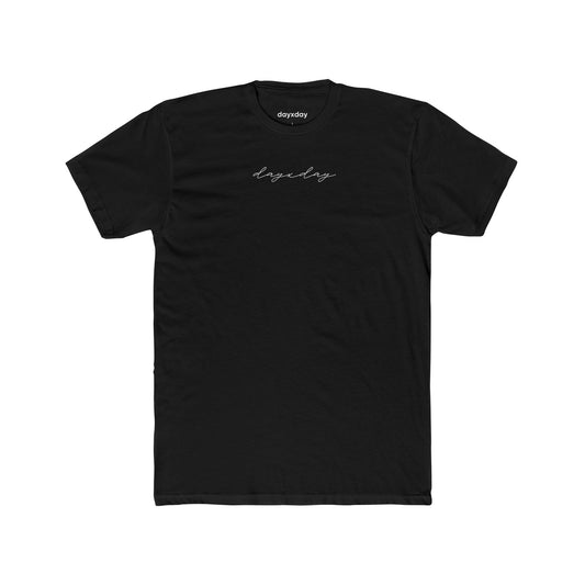 DayxDay Cursive Dark Tee